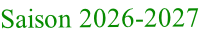 Saison 2026-2027